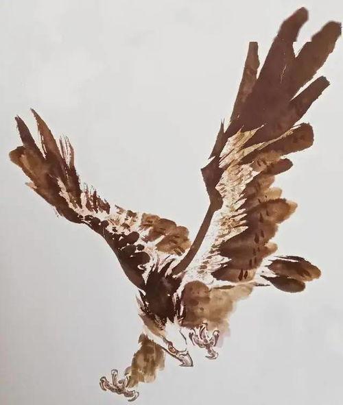 国产动画水墨画老鹰视频,国产水墨画艺术魅力再现